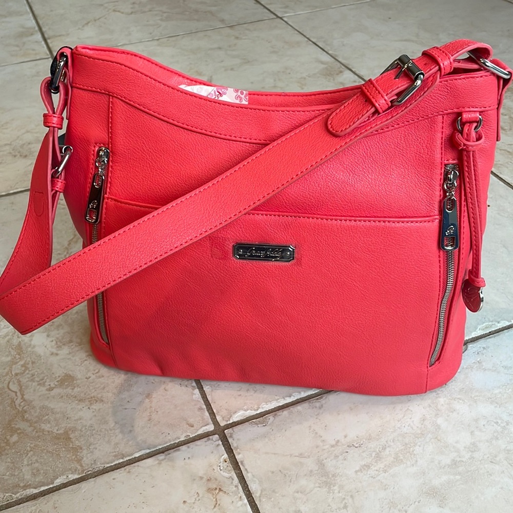 NWT Coral shoulder purse Grace Adele brand